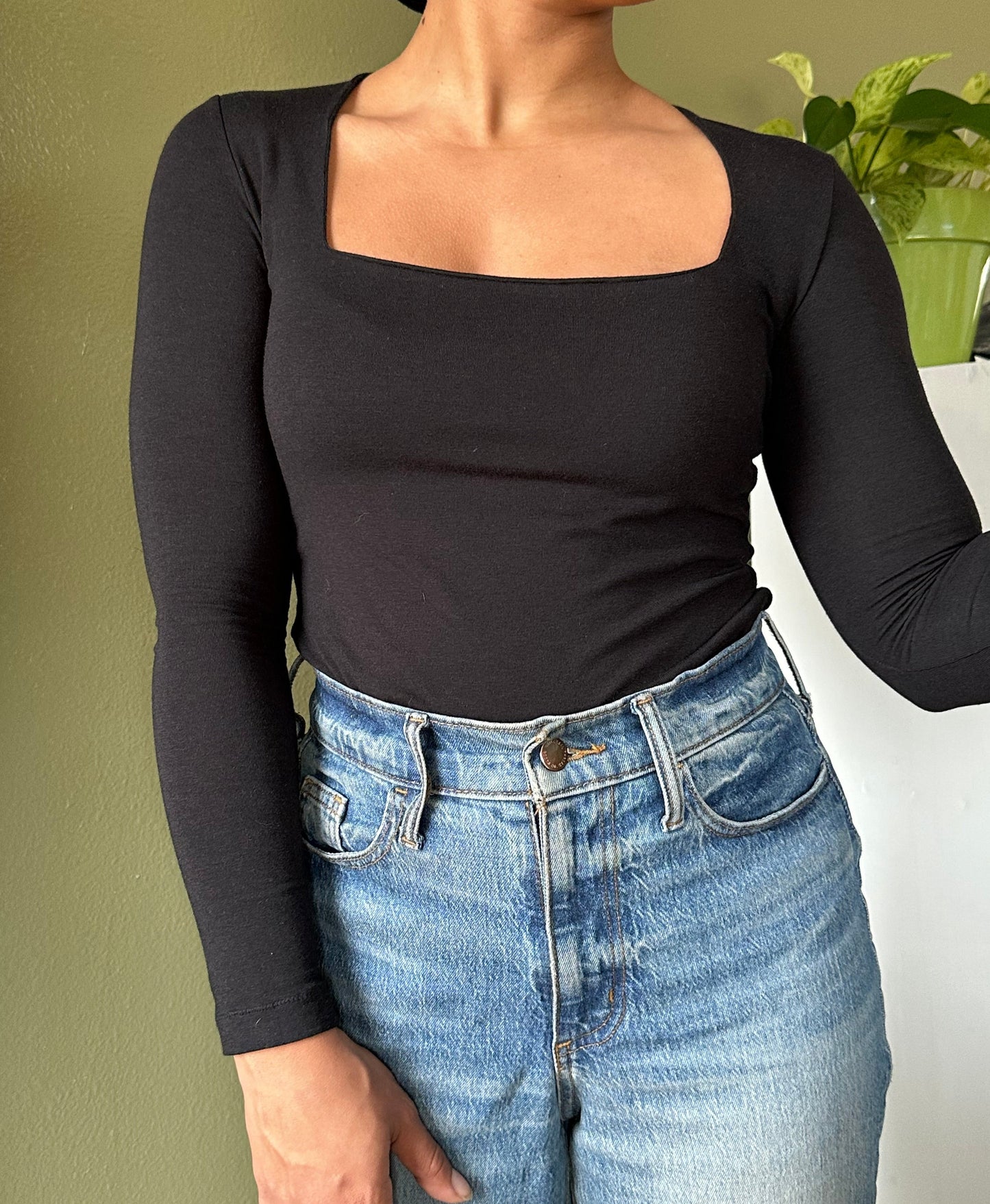 Square Neck Top