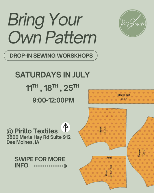 Bring Your Own Pattern Workshop | All Levels