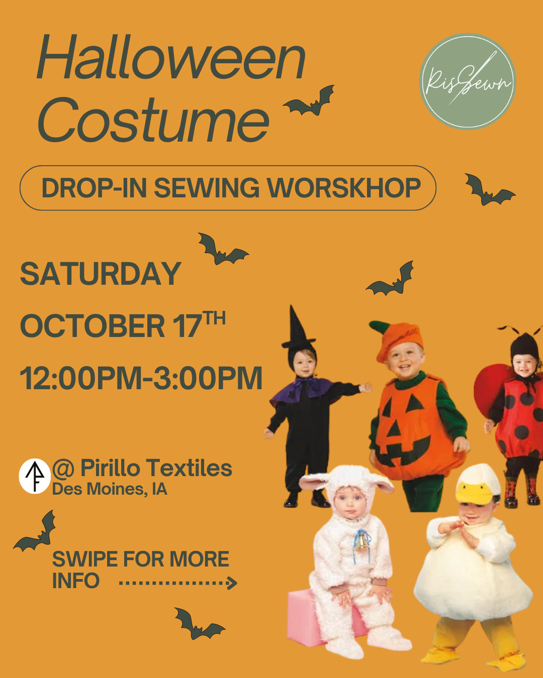 Halloween Costume Sewing Workshop | All Levels