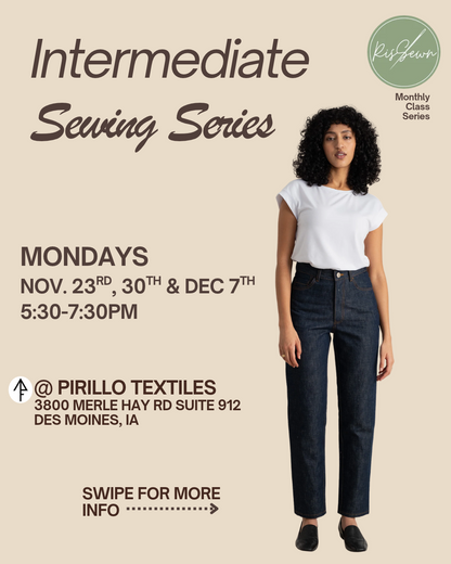 Jeans Sewing Series | Intermediate
