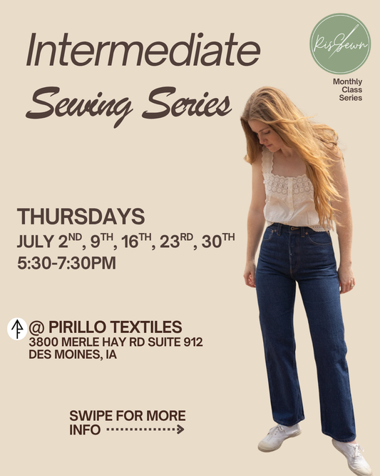 Jeans Sewing Series | Intermediate