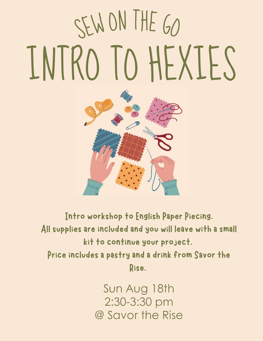 Sew on the Go: Intro to Hexies