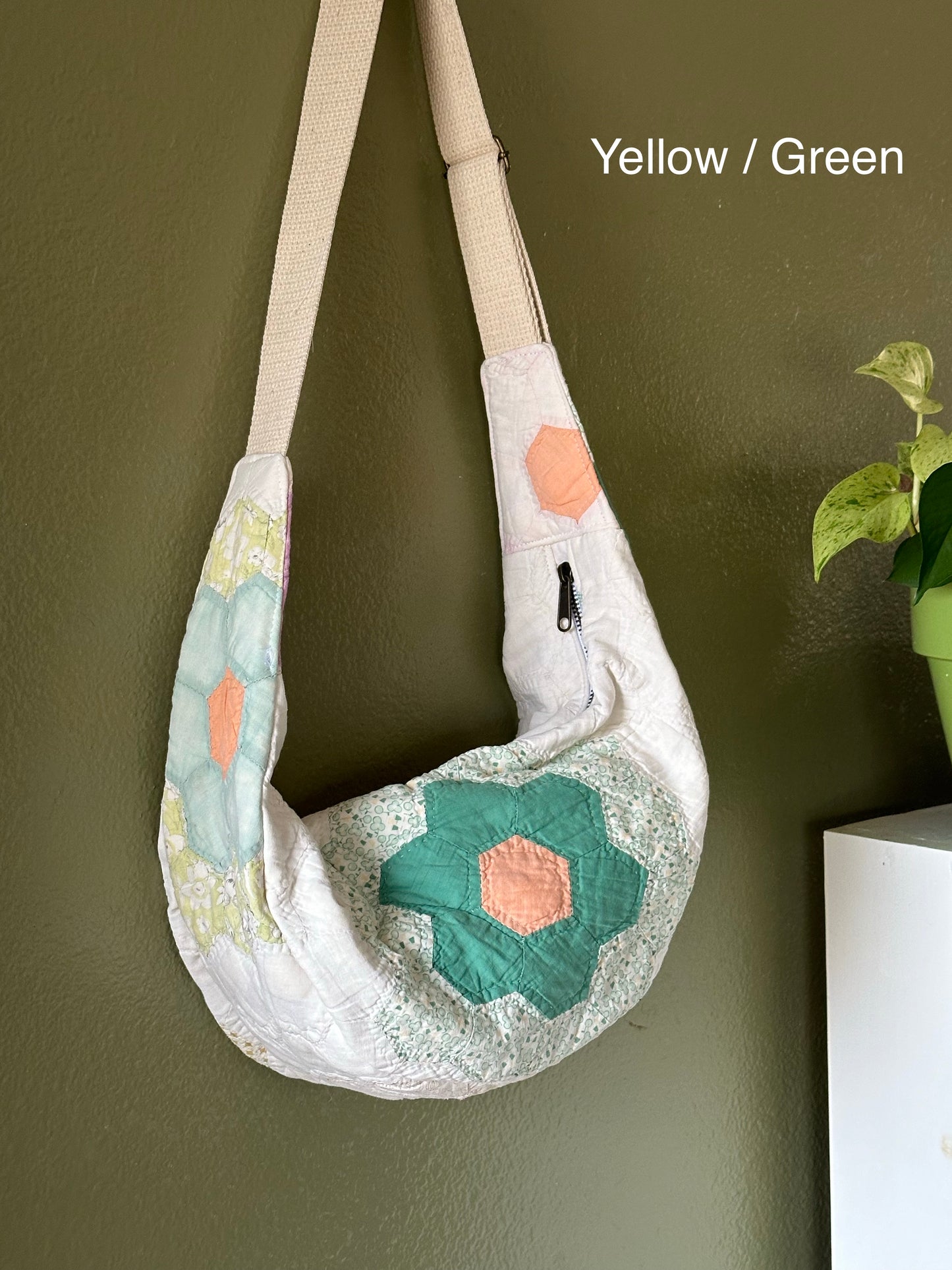Quilted Crescent Bag